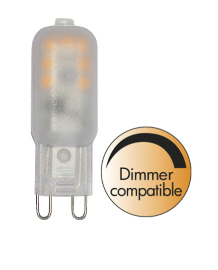 LED Pære G9 Dimbar 1,5watt