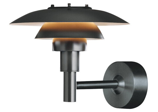 Louis Poulsen - PH 3-2½ Utendørs Vegglampe V2 Black - Lampemesteren Louis Poulsen - PH 3-2½ Utendørs Vegglampe V2 Black - Lampemesteren