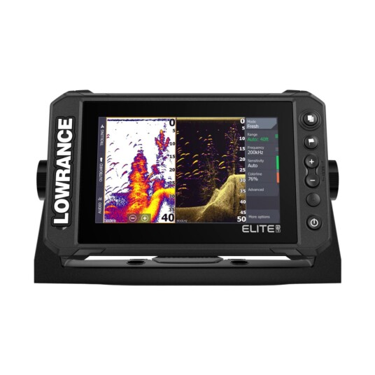Lowrance Elite FS 9 Kartplotter med Ekkolodd og 3 i 1 Svinger