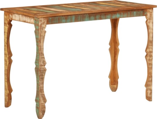 vidaXL Spisebord 110x52x76 cm gjenvunnet heltre vidaXL Spisebord 110x52x76 cm gjenvunnet heltre