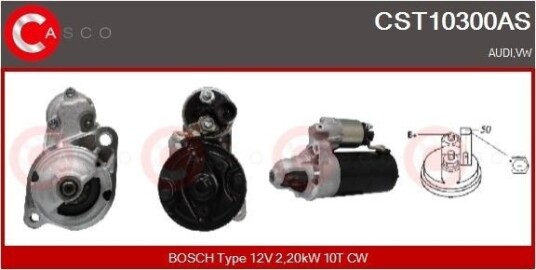 CASCO CST10300AS Starter CASCO CST10300AS Starter