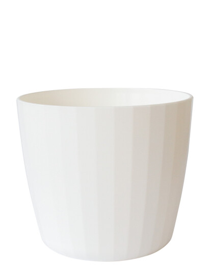 SMALLrevolution Berta - Flowerpot - White - Ø16.5X18.5CM SMALLrevolution Berta - Flowerpot - White - Ø16.5X18.5CM