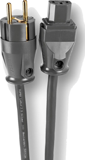 Supra Lorad 2.5 Iec-C13 Strømkabel 10a 1 Meter