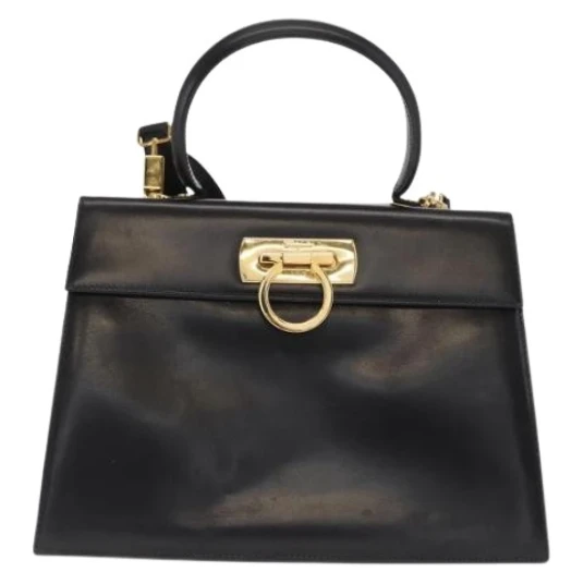 Salvatore Ferragamo Pre-owned Dame Pre-owned Svart