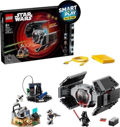 Lego Star Wars Smart Play™: Darth Vader’S Tie Fighter™ Byggesett (75421)