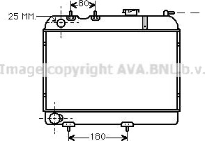 PRASCO RT2006 Radiator motorkjøling