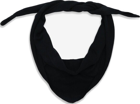 Weekday Dina Triangle Scarf - BLACK - One Size