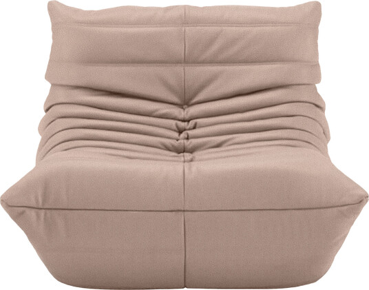 Ligne Roset Ligne Roset Togo Fireside Chair Fabric Cat. S Alcantara Greyish 4504 Lenestoler Michel Ducaroy Skum