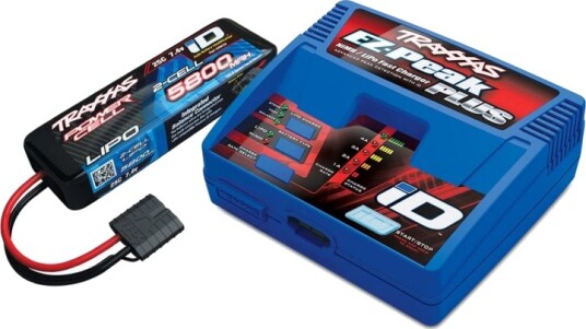 Traxxas 2992 iD-Charger and Battery 7,4V 5800mAh Combo pack Traxxas 2992 iD-Charger and Battery 7,4V 5800mAh Combo pack