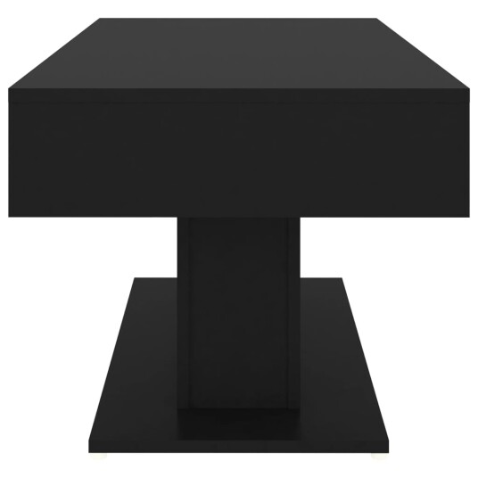 vidaXL Salongbord svart 96x50x45 cm sponplate vidaXL Salongbord svart 96x50x45 cm sponplate