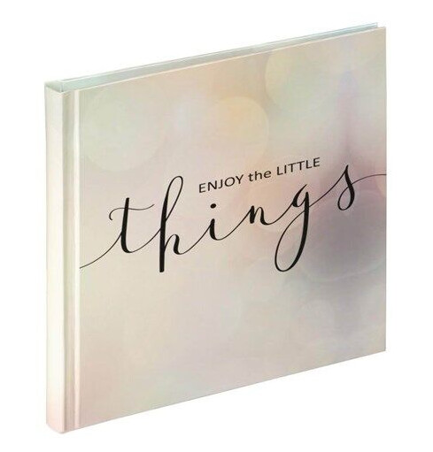 Hama "Letterings" Bookbound Album 18x18 cm 30 White Pages Enjoy Hama "Letterings" Bookbound Album 18x18 cm 30 White Pages Enjoy