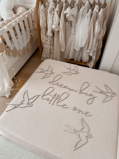 lis wycina Dream Big Little One 3 Veggdekorasjon Svaler