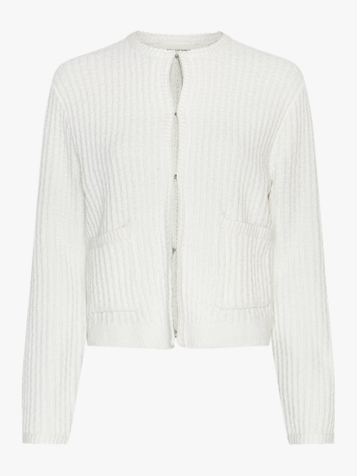 MSCH Copenhagen Gillie Cardigan Hvit S/M