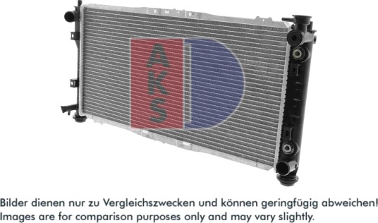 AKS DASIS 110910N Radiator, motorkjøling