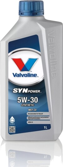 Motorolje VALVOLINE 5W30 SYNPOWER MST C4 1L Motorolje VALVOLINE 5W30 SYNPOWER MST C4 1L