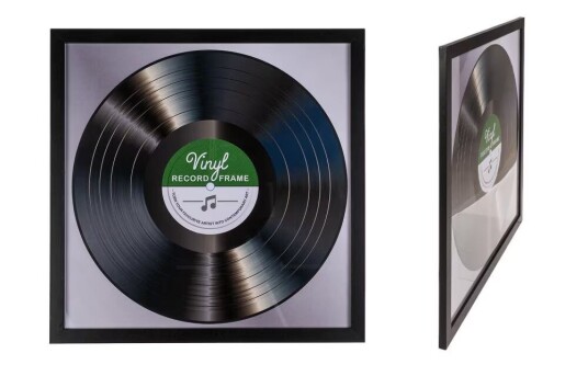Out Of The Blue LP-ram för Vinylskiva Record Album Frame Glasfront 32x32cm Out Of The Blue LP-ram för Vinylskiva Record Album Frame Glasfront 32x32cm