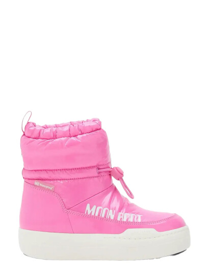 Moon Boot Mb Jr Park Tube Mid Glitter Wp Pink 29