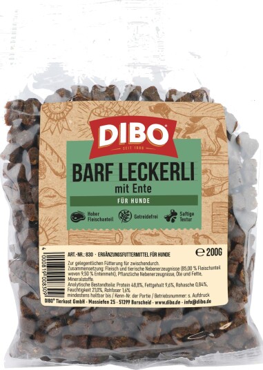 Dibo Barf Godbit Med And 3 X 200 G