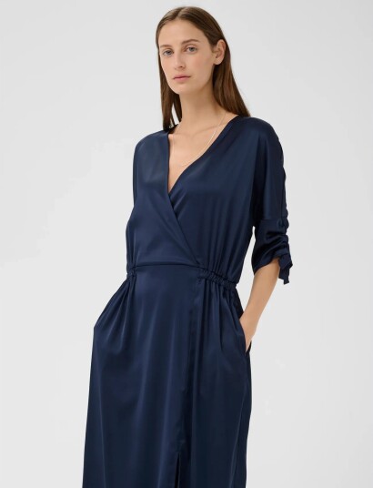 InWear Lakeiw Fake Wrap Dress Navy 44