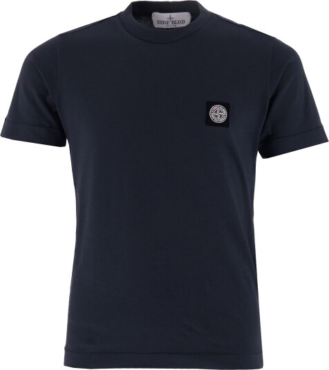 Stone Island T skjorte Navy Stone Island 10 år 140 T skjorte Blå