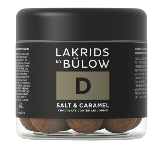 Lakrids By Johan Bülow Salt & Caramel D lakris med sjokolade liten 125g