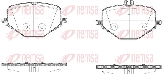 REMSA 1913.00 Bremseklosser