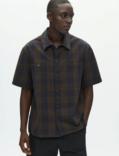 WOOD WOOD Wwcooper Ss Shirt 25336   Brown   XL