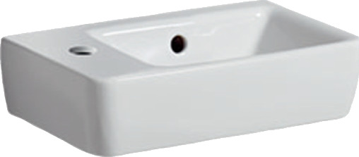 GEBERIT servant 400x250x150mm hh TV med overlåp/møbelporselen med