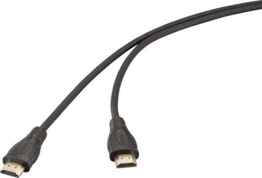 Speaka Professional Hdmi Kabel Hdmi A Hann Til Hdmi A Hann 1,00 M Svart 4K Uhd Sp 13660968