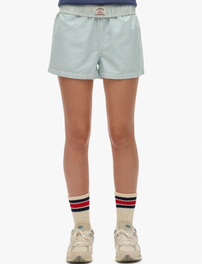 Superdry Cotton Stripe Elastic Short   Multi/patterned   12