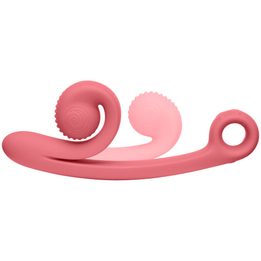 Snail Vibe Curve Oppladbar Dual Stimulator - Pink Snail Vibe Curve Oppladbar Dual Stimulator - Pink