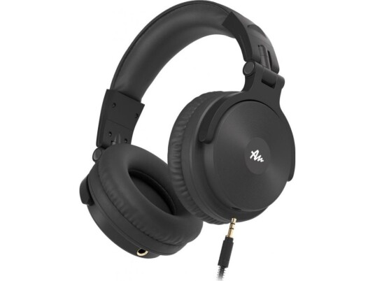 Audictus Voyager Headphones With Microphone Black Awh-1514 Audictus Voyager Headphones With Microphone Black Awh-1514