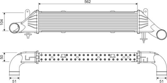 Intercooler VALEO 818540