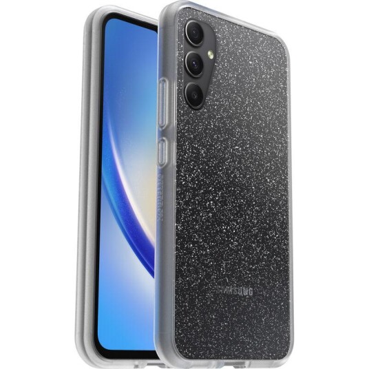 Otterbox React Series - Baksidedeksel For Mobiltelefon - Stjernestøv (Klart Glitter) - For Samsung Galaxy A34 5G