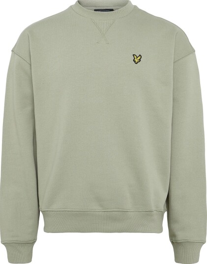 Lyle & Scott Heavyweight Loopback Crewneck Sweatshirt KHAKI SMOKE XL