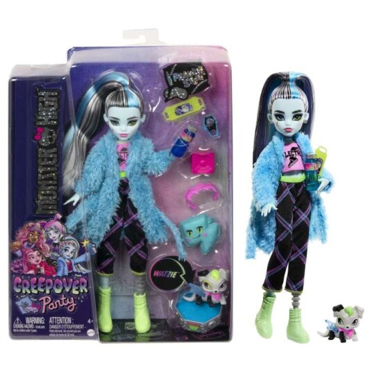 Monster High Creepover Doll Frankie HKY68 Monster High Creepover Doll Frankie HKY68