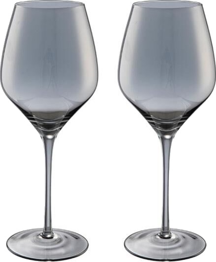 Modern House Sontell allround vinglass 40 cl 2 stk smokey Modern House Sontell allround vinglass 40 cl 2 stk smokey