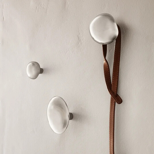 Ferm Living Lemon Knagg   Brushed Stainless Steel
