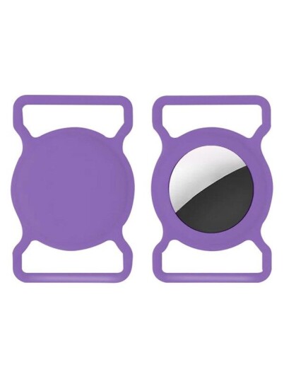 Lippa Collar Holder For Airtag And Smart Finder Purple