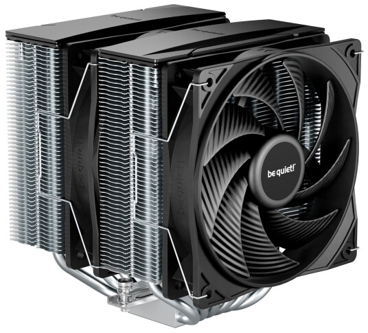 Be Quiet! Pure Rock Pro 3 CPU Luftkjøler 120 mm Sølv med Lavt Støynivå Be Quiet! Pure Rock Pro 3 CPU Luftkjøler 120 mm Sølv med Lavt Støynivå