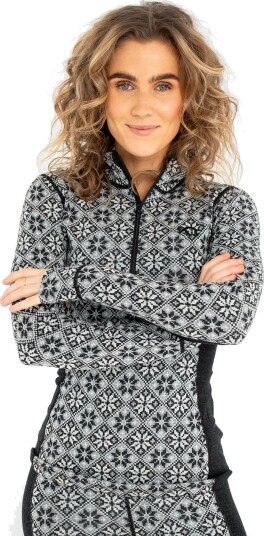 Kari Traa Rose Half Zip Sort XS