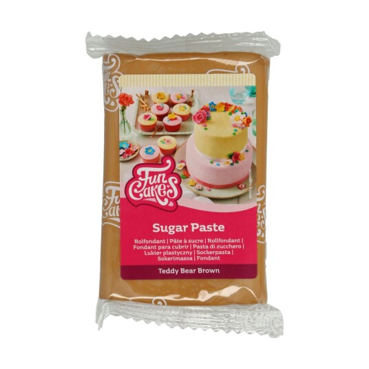 Lys Brun Fondant Fra Funcakes 250g Lys Brun Fondant Fra Funcakes 250g
