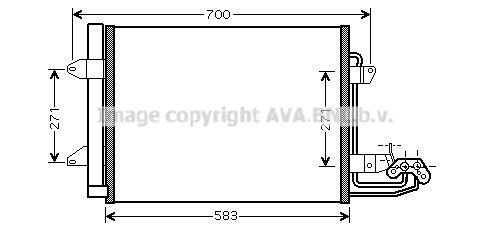 Kondensator AVA Clever Choice VN5211D Kondensator AVA Clever Choice VN5211D