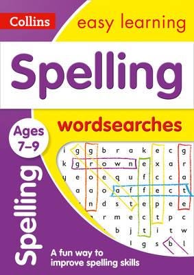 Spelling Word Searches Ages 79  Ideal for Home Learning