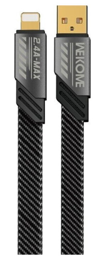 Wekome Wekome Wdc-190 Mecha Series Usb-Kabel - Usb-A Til Lynrask Ladetilkoblingskabel 1 M (Farget)