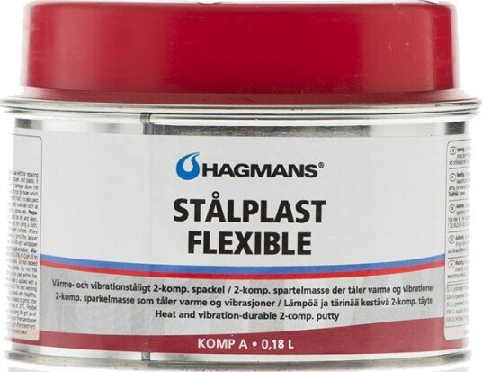 Hagmans Sparkel Stålplast Flexible Hagmans Sparkel Stålplast Flexible