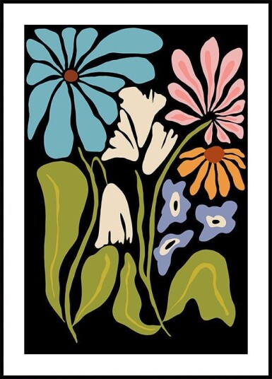 Golden Garden Charm Plakat Plakat / 30x40cm Golden Garden Charm Plakat Plakat / 30x40cm