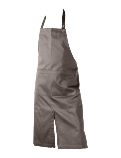 The Organic Company Apron With Pocket Grey 80X95CM The Organic Company Apron With Pocket Grey 80X95CM