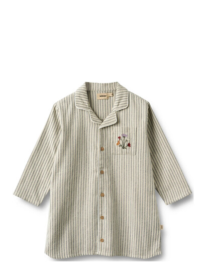 Wheat Nightgown L/S Sylva Blue 98