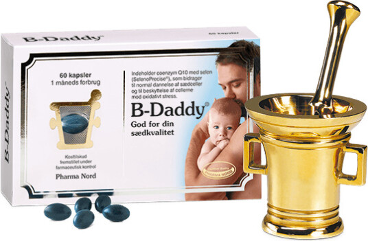 B-Daddy til mannen  -  60 kapsler